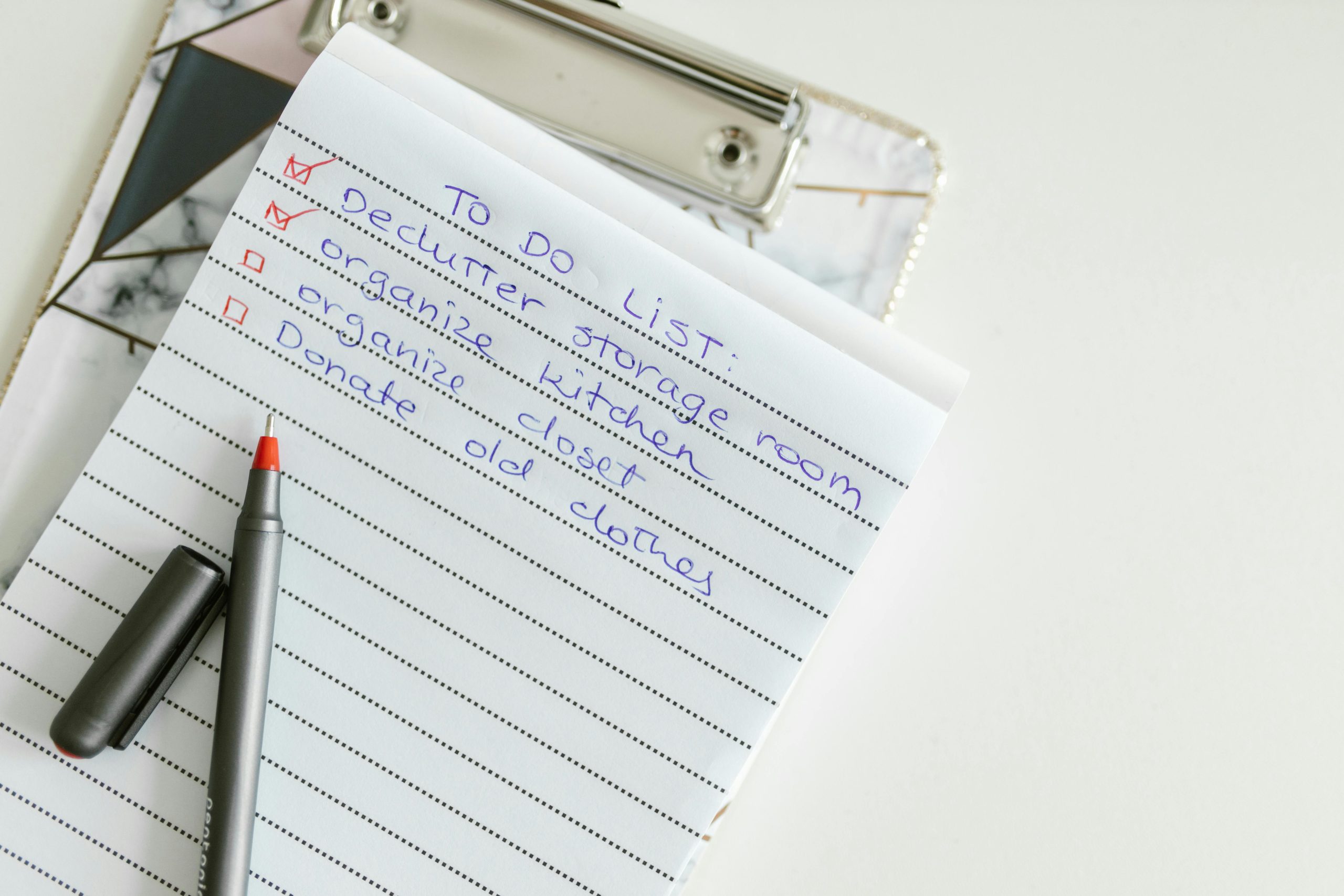 Getting started on that declutter project